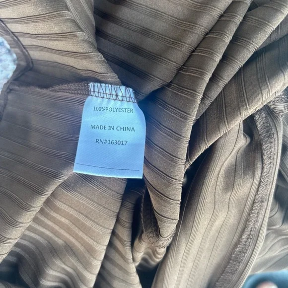 Princess Polly Brown Ribbed Cutout Maxi - Picture 6 of 6